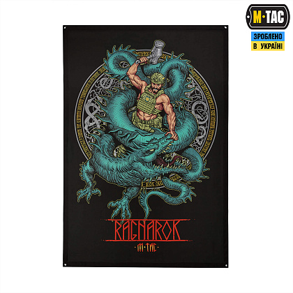 M-Tac банер Ragnarok 900x1300 Black– Мілітарист - зображення 1