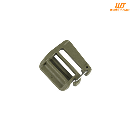 Woojin Plastic регулятор ременя з замком Gate Keeper Lock 25mm HD Olive Right– Мілітарист - зображення 2