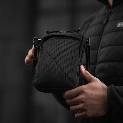 M-Tac сумка Pocket Bag Hardsling Lite-NR Black– Мілітарист - зображення 33