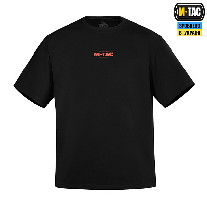 M-Tac футболка Worn to the bone Oversize Black– Мілітарист - зображення 3