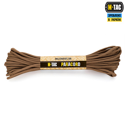 M-Tac паракорд 550 type III 15m Coyote– Мілітарист - зображення 1