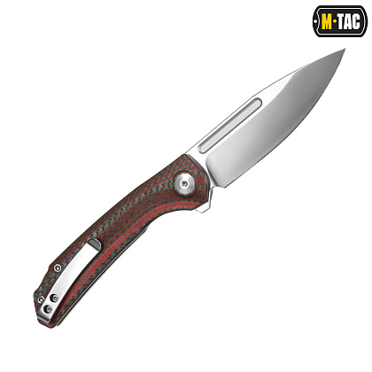 M-Tac ніж складний Type 19 Carbon/Red– Мілітарист - зображення 3