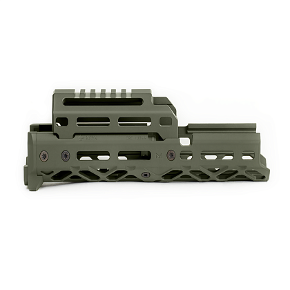 Крук M-Lock цівка для АКС-74У коротка верхні накладка OD Green (1U044A)– Мілітарист - зображення 2