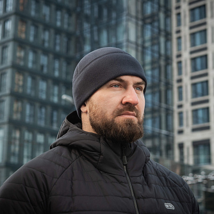 M-Tac шапка Watch Cap Polartec Cold Weather Dark Navy Blue– Мілітарист - зображення 16