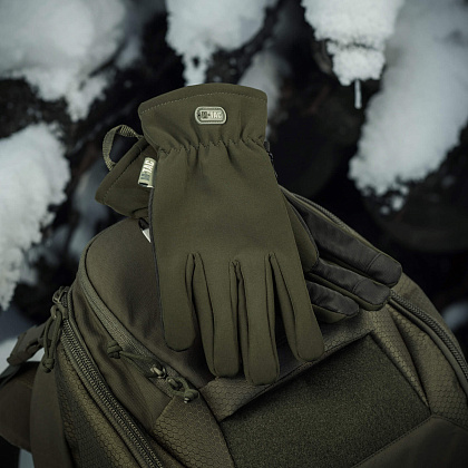 M-Tac перчатки Soft Shell Thinsulate Olive– Милитарист - фото 11
