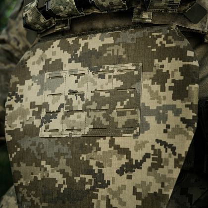 M-Tac фартук противоосколочный с баллистическим пакетом 2 класс (BRONYX) Laser Cut XL MM14– Милитарист - фото 23