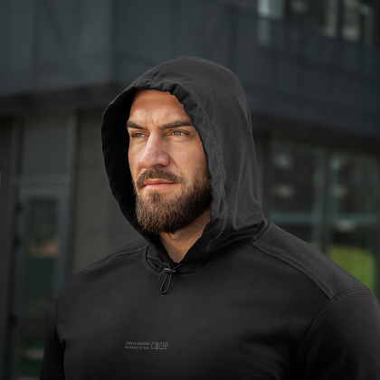 M-Tac кофта Hoodie Born by Revolution Black– Милитарист - фото 12
