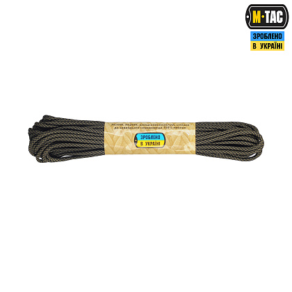 M-Tac паракорд 550 type III 15m Army Green/Black Stairs– Мілітарист - зображення 2