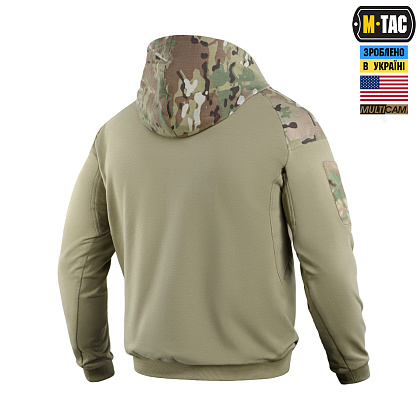 M-Tac кофта Hoodie Combat Multicam/Tan– Милитарист - фото 4