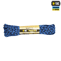 M-Tac паракорд 550 type III Black/Blue 30м– Мілітарист