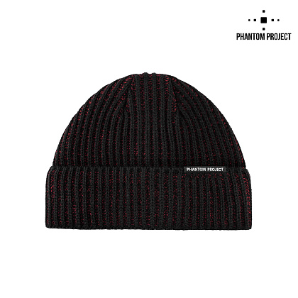 Phantom Project/M-Tac шапка Watch Cap Black/Red– Мілітарист - зображення 1