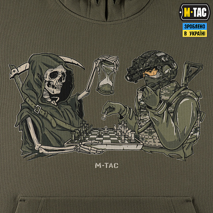 M-Tac кофта Hoodie Time Oversize Hard Ranger Green - зображення 6 M-Tac кофта Hoodie Time Oversize Hard Ranger Green– Мілітарист - зображення 6