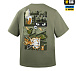 M-Tac футболка Orange Cat Cotton Hard Light Olive– Мілітарист - мініатюра 5