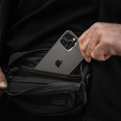 M-Tac сумка City Waist Bag з липучкою Lite-NR Elite Black– Мілітарист - зображення 32