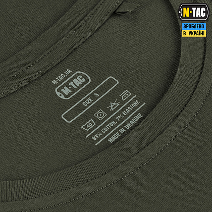 M-Tac футболка 93/7 Summer Comfort Fit Army Olive– Мілітарист - зображення 5