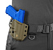 ATA Gear кобура модель Hit Factor ver.1 для зброї Glock - 19/23/19X/45 Flat Dark Earth - Spring правша– Мілітарист - мініатюра 8