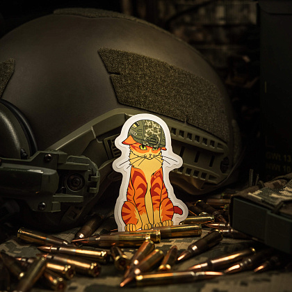 M-Tac наклейка Orange Cat– Милитарист - фото 3