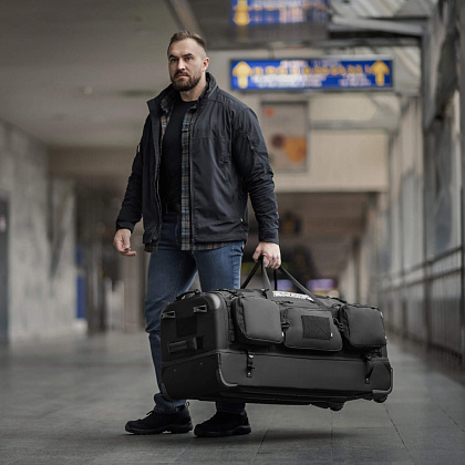 M-Tac сумка транспортна 185л Black– Мілітарист - зображення 33