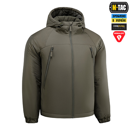 M-Tac куртка зимова Alpha Basic Primaloft Dark Olive– Мілітарист - зображення 3