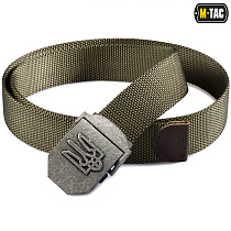 M-Tac ремінь з Тризубом Olive– Мілітарист