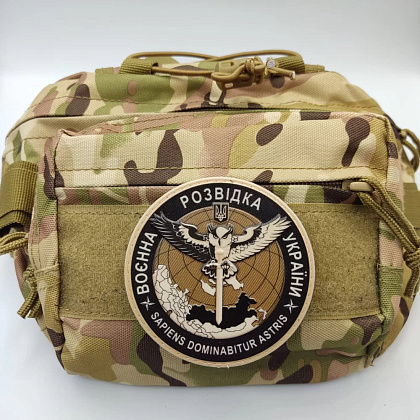 Шеврон ПВХ ВРУ сова койот об'ємний– Мілітарист - зображення 2