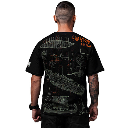 SvaStone футболка Drakkar Oversize– Мілітарист - зображення 1