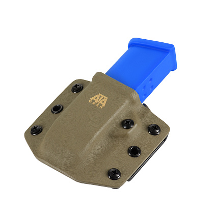ATA Gear паучер модель Pouch ver.1 для Glock - 17/22/47 Flat Dark Earth - Spring правша/левша– Милитарист - фото 4