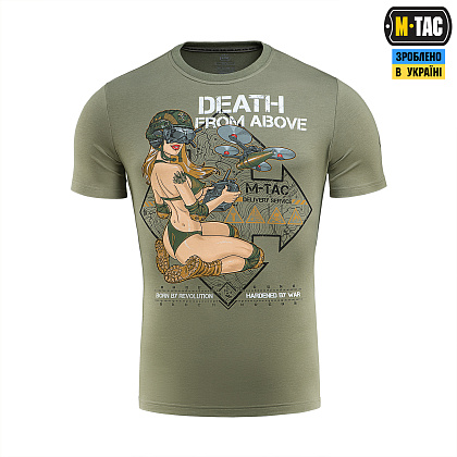 M-Tac футболка Delivery Service Light Olive– Милитарист - фото 2