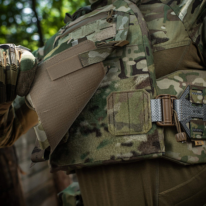 M-Tac плитоноска Cuirass Tiger Elite 2 класс защиты (размер плиты M) Multicam– Милитарист - фото 17