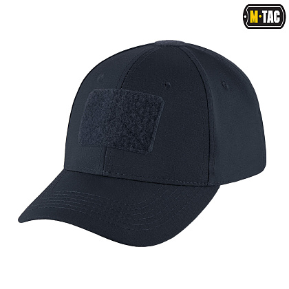M-Tac бейсболка з липучкою Flex ріп-стоп Dark Navy Blue– Мілітарист - зображення 4