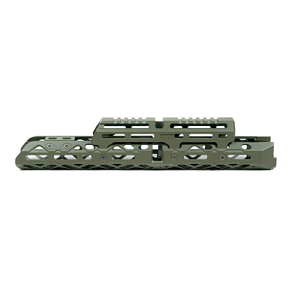 Крук цевье для АК длинное с креплением M-Lok и длинным верхним мостом OD Green (1U004B)– Милитарист - фото 2