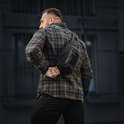 M-Tac сумка Sling Civilian Lite-NR Black– Милитарист - фото 44