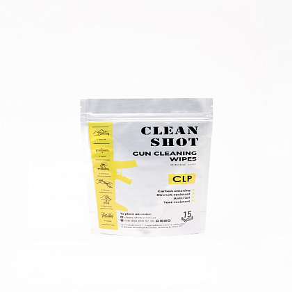 CLP серветка Clean Shot (15 шт)– Мілітарист