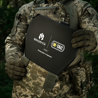 M-Tac фартук противоосколочный с баллистическим пакетом 2 класс (BRONYX) Laser Cut XL MM14– Милитарист - фото 14