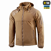 M-Tac куртка Norman Windblock Fleece Coyote– Мілітарист