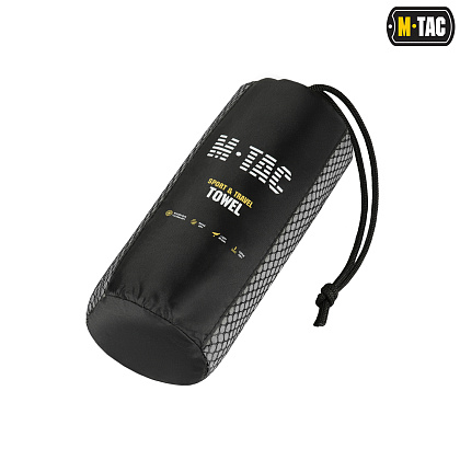 M-Tac рушник мікрофібра 120х60 grey– Мілітарист - зображення 4