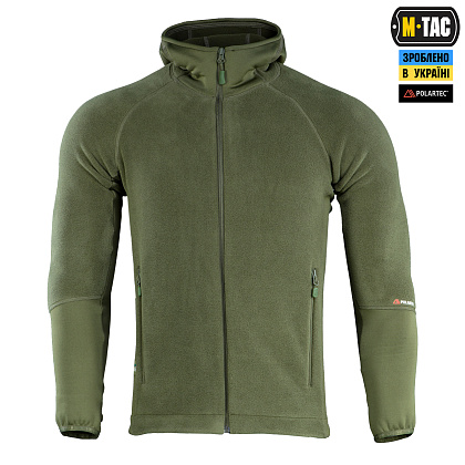 M-Tac кофта Hoodie Polartec Sport Army Olive– Милитарист - фото 2