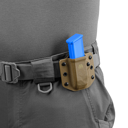 ATA Gear паучер модель Pouch ver.1 для Glock - 17/22/47 Coyote Brown правша/левша– Милитарист - фото 8