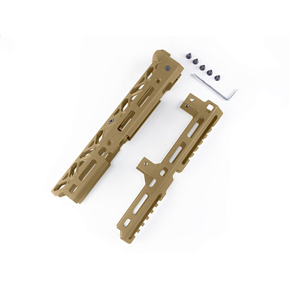 Крук M-Lock цівка довга для АКС-74У довга верхня накладка Coyote (1U044B)– Мілітарист - зображення 13