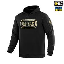 M-Tac кофта Hoodie Logo Black– Милитарист