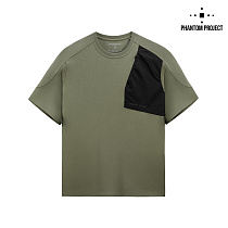 Phantom Project/M-Tac футболка Zipper combo Cotton Nylon Light Olive– Мілітарист