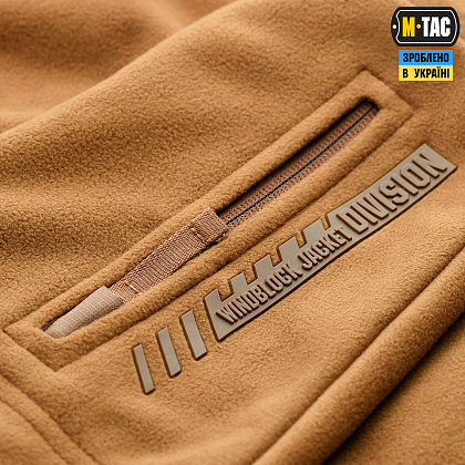 M-Tac куртка флісова Windblock Division Gen.II Dark Coyote– Мілітарист - зображення 10