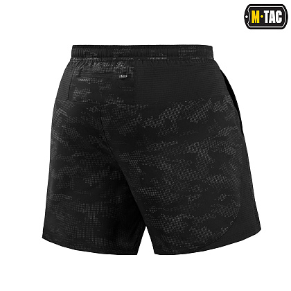 M-Tac шорти Training Black Reflective Camo– Мілітарист - зображення 5