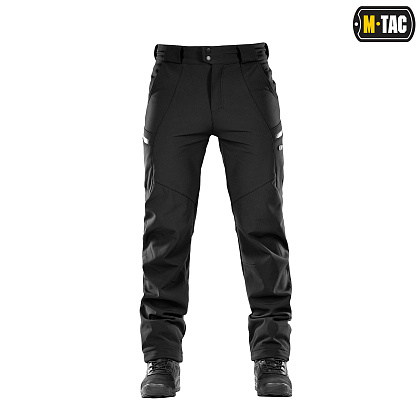 M-Tac брюки Soft Shell Winter Black– Милитарист - фото 6