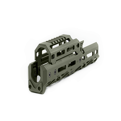 Крук M-Lock цівка для АКС-74У коротка верхні накладка OD Green (1U044A)– Мілітарист - зображення 8