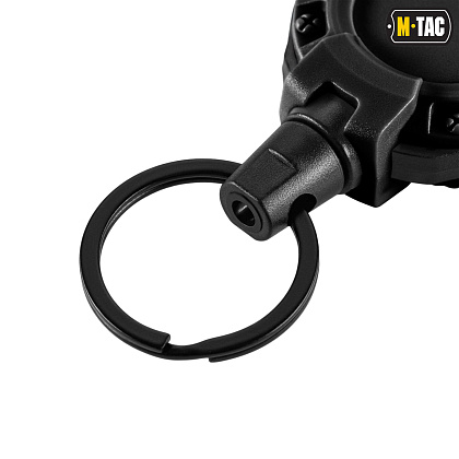 M-Tac карабин с тросиком для ключей Black– Милитарист - фото 5