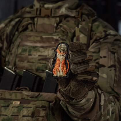 M-Tac нашивка Orange Cat PVC (MC cover)– Мілітарист - зображення 6