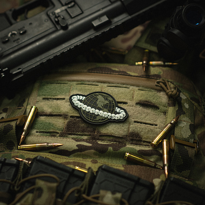 M-Tac нашивка Planet PVC Olive– Милитарист - фото 5