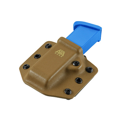 ATA Gear паучер модель Pouch ver.1 для Grand Power 910/Flarm GP T910 Coyote Brown правша/левша– Милитарист - фото 4