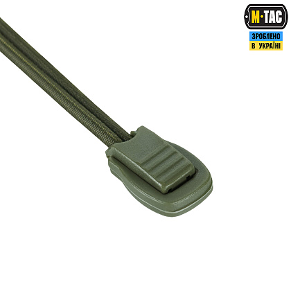 M-Tac шнурки Elastic Shoelaces Ranger Green 120 см– Мілітарист - зображення 4